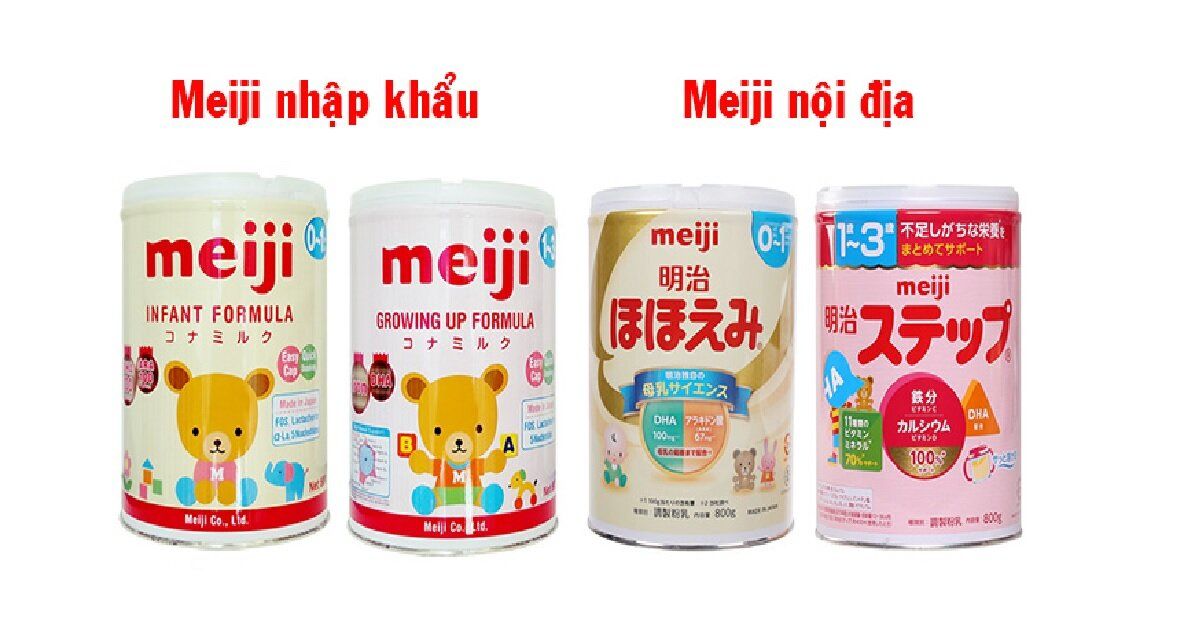 Meiji số 0 nhập khẩu có vị nhạt, thanh giống với sữa mẹ