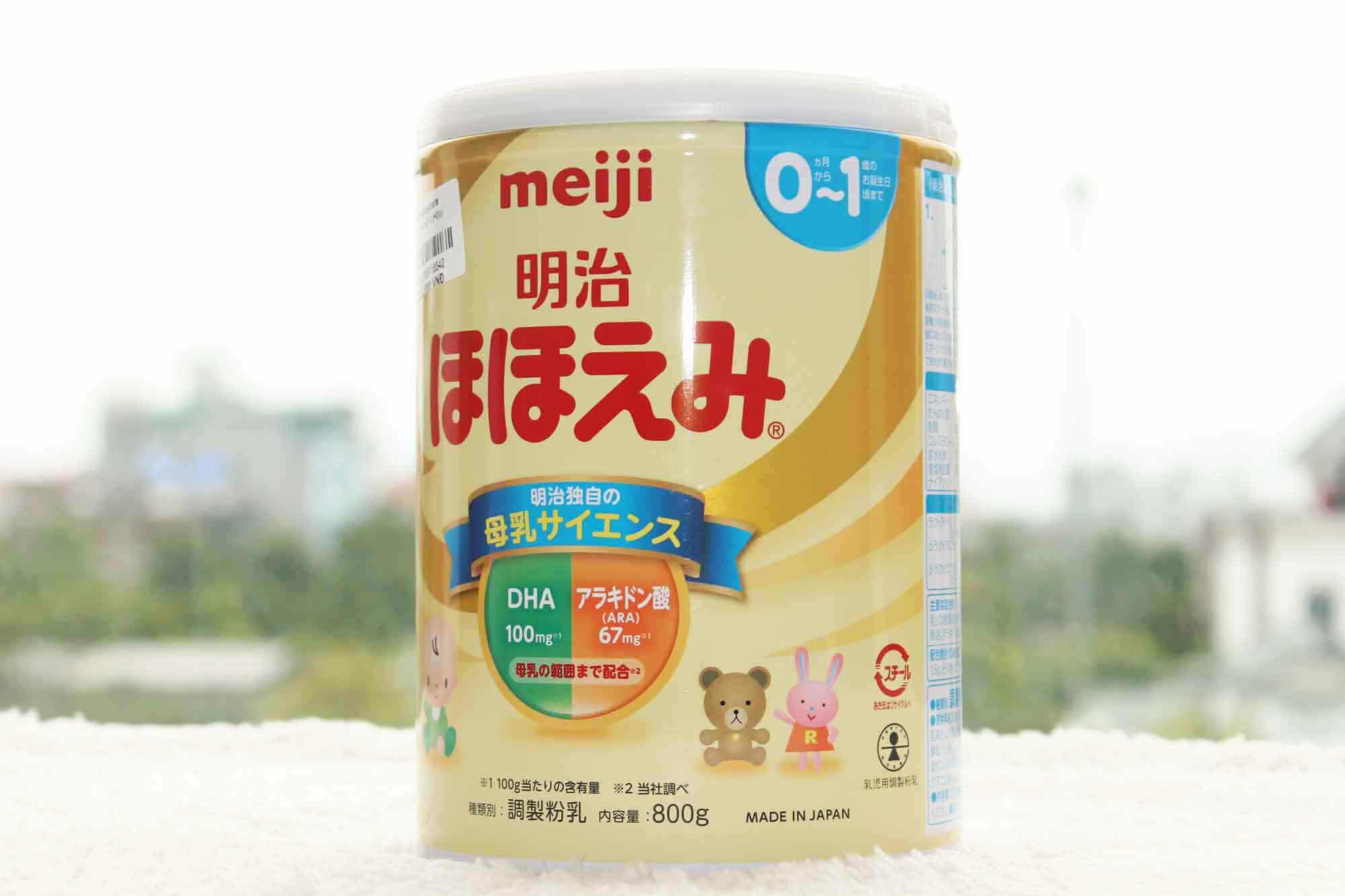 Chất xơ FOS có trong Meiji số 0 nội địa Nhật giúp bé tiêu hóa dễ dàng, ngăn ngừa táo bón