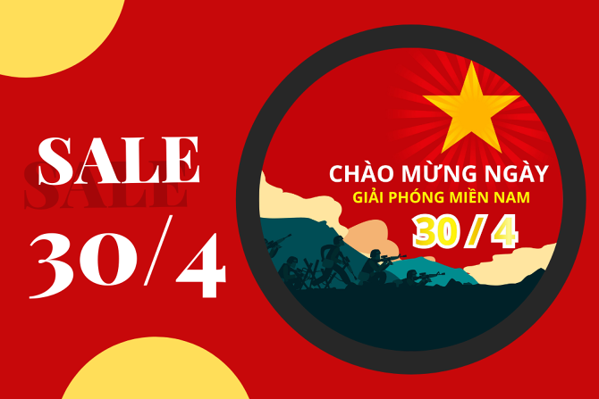 CHƯƠNG TRÌNH ƯU ĐÃI CHÀO MỪNG 30.4-1.5