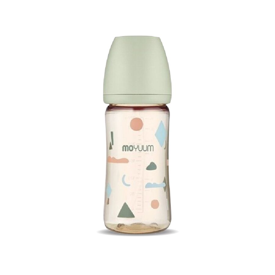 Bình sữa Moyuum Cloud limited Hàn Quốc phiên bản mây xanh mint 270ml