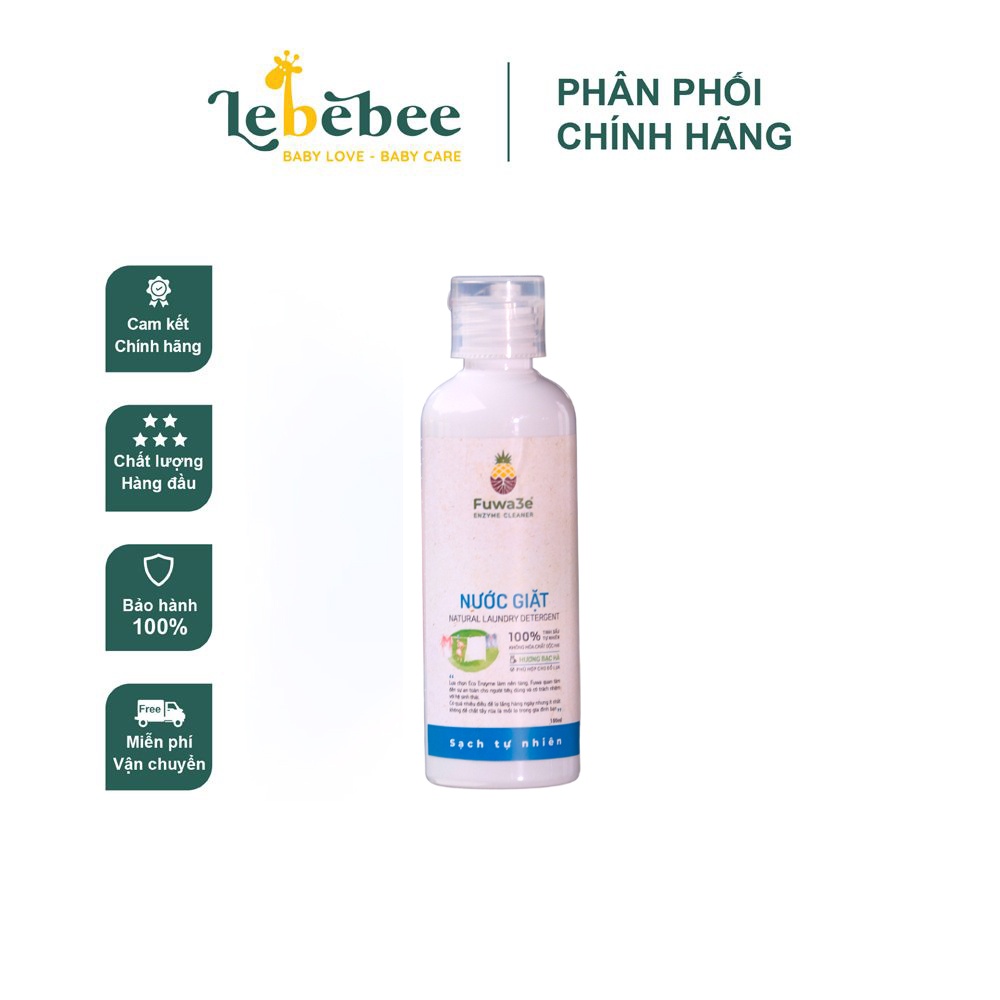 Nước giặt hương bạc hà FUWA3E 100ml