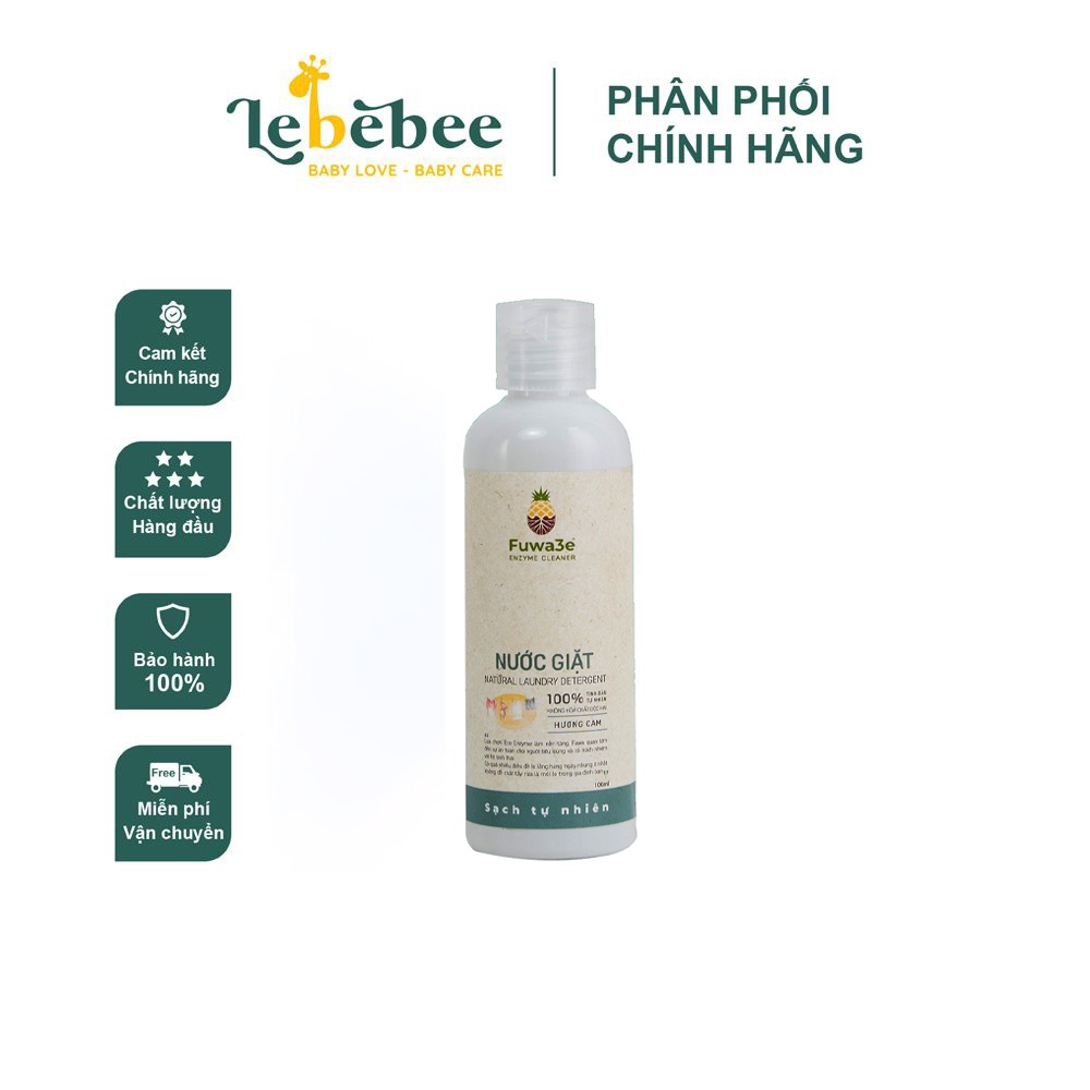 Nước giặt hương cam FUWA3E 100ml