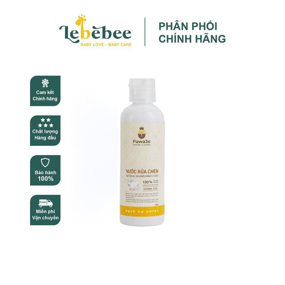 Nước rửa chén bát FUWA3E 100ml