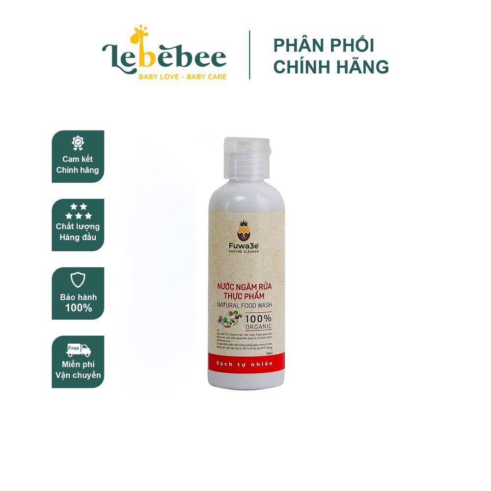 Nước ngâm rửa thực phẩm FUWA3E 100ml