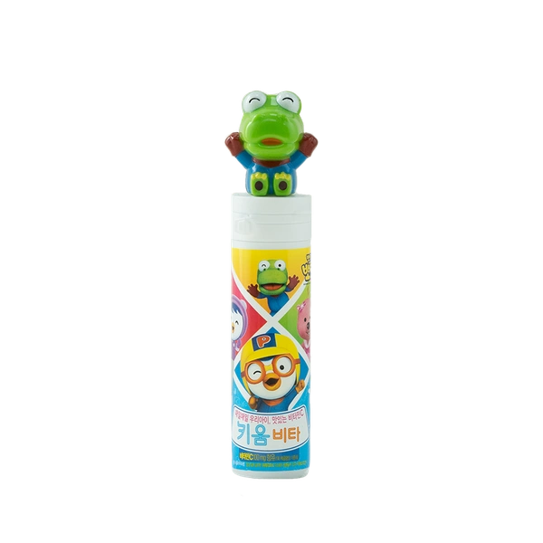 Kẹo Vitamin C KIWOOM VITA 15g/ hộp ( 15 viên) màu xanh ( cá sấu )-11/25