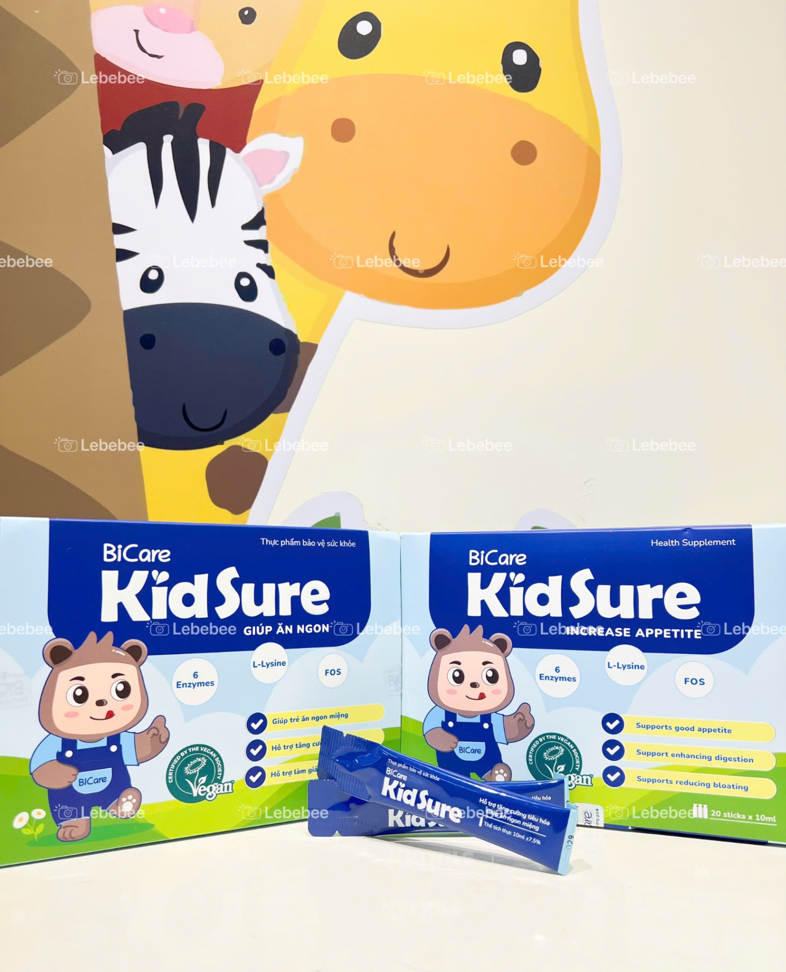 Bicare - Siro ăn ngon , giúp tăng cân KidSure cho bé ( hộp 20 gói)