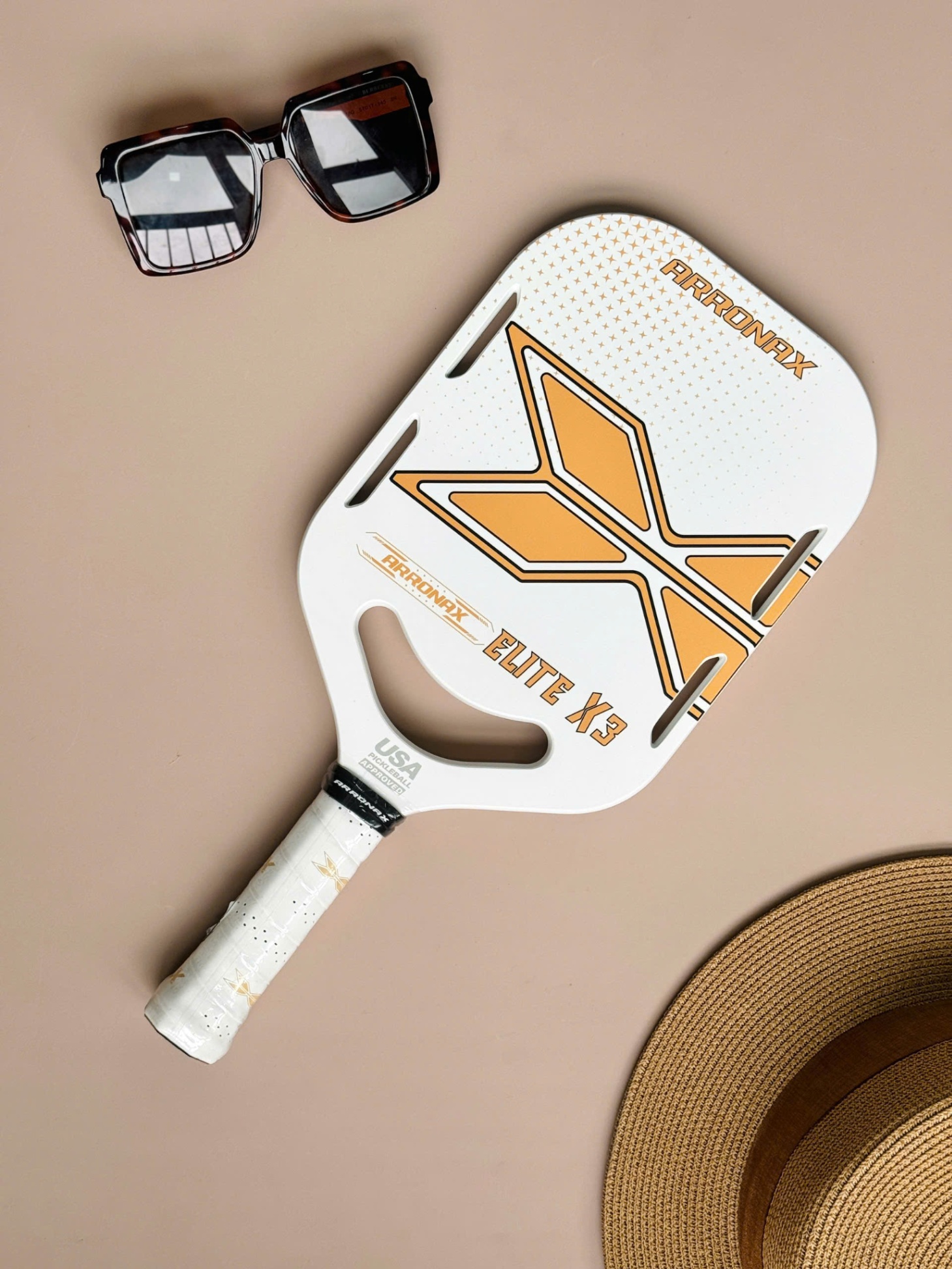 Vợt pickleball T700 Arronax Elite X3 màu vàng