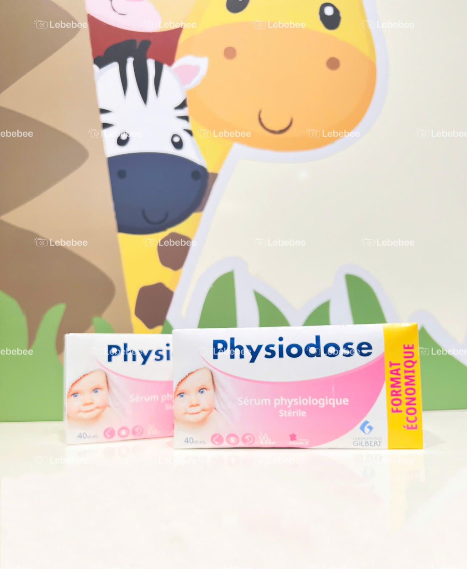 Nước muối sinh lý Physiodose hôp 40 ống (5ml/ống)