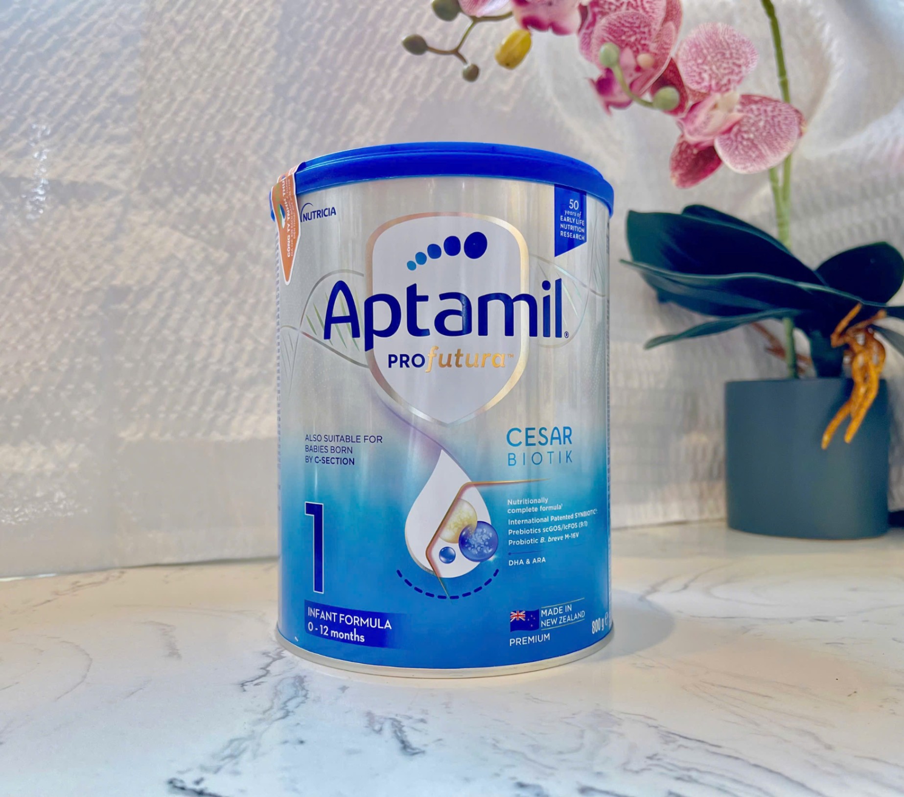 Aptamil Profutura Cesarbiotik New Zealand số 1 800g (0-12 tháng)