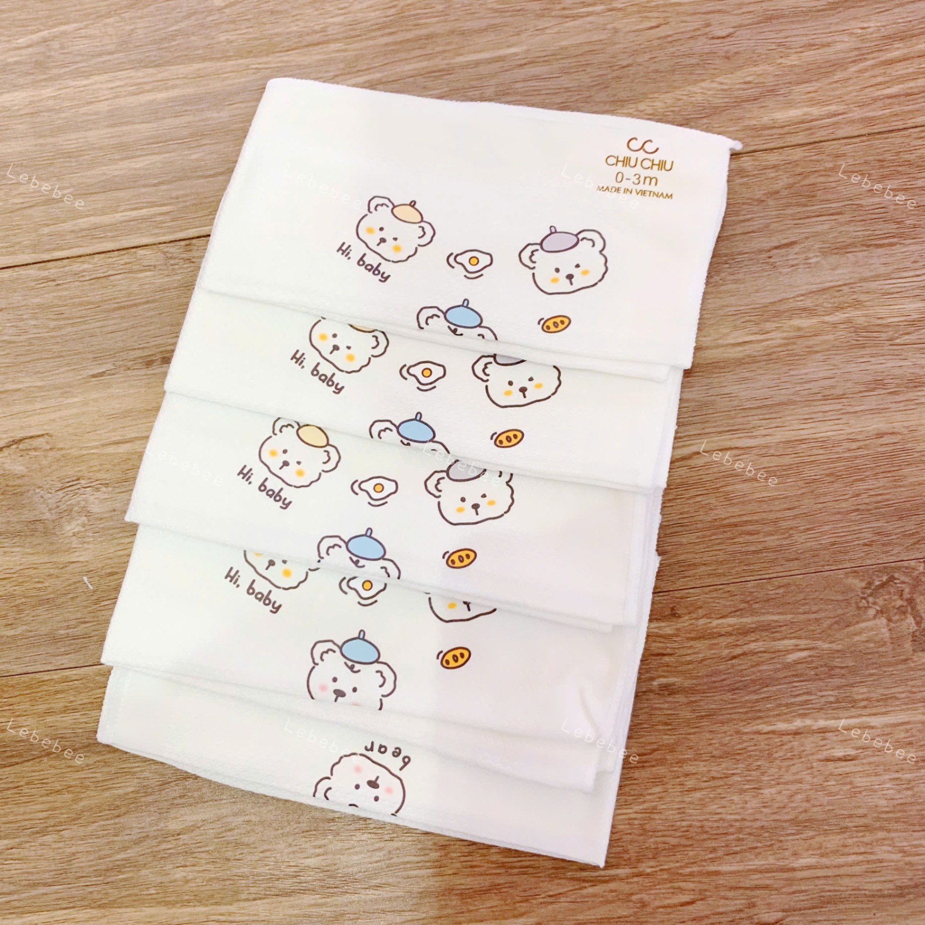 set khăn sữa Chiu Chiu