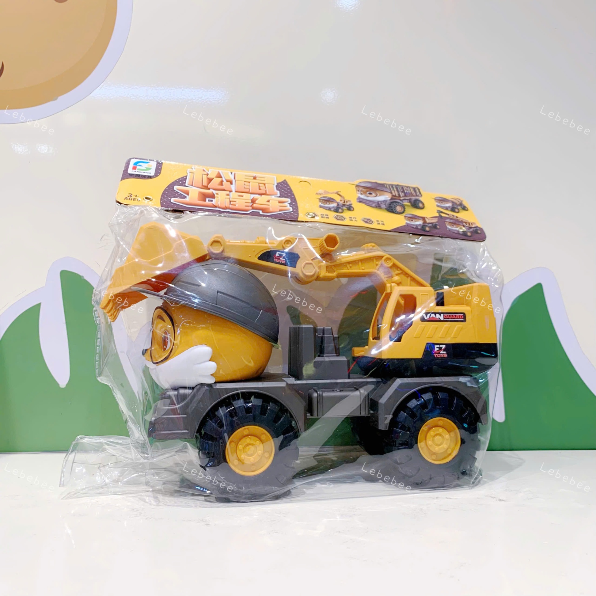 Đồ chơi xe cẩu sóc 733A - 552