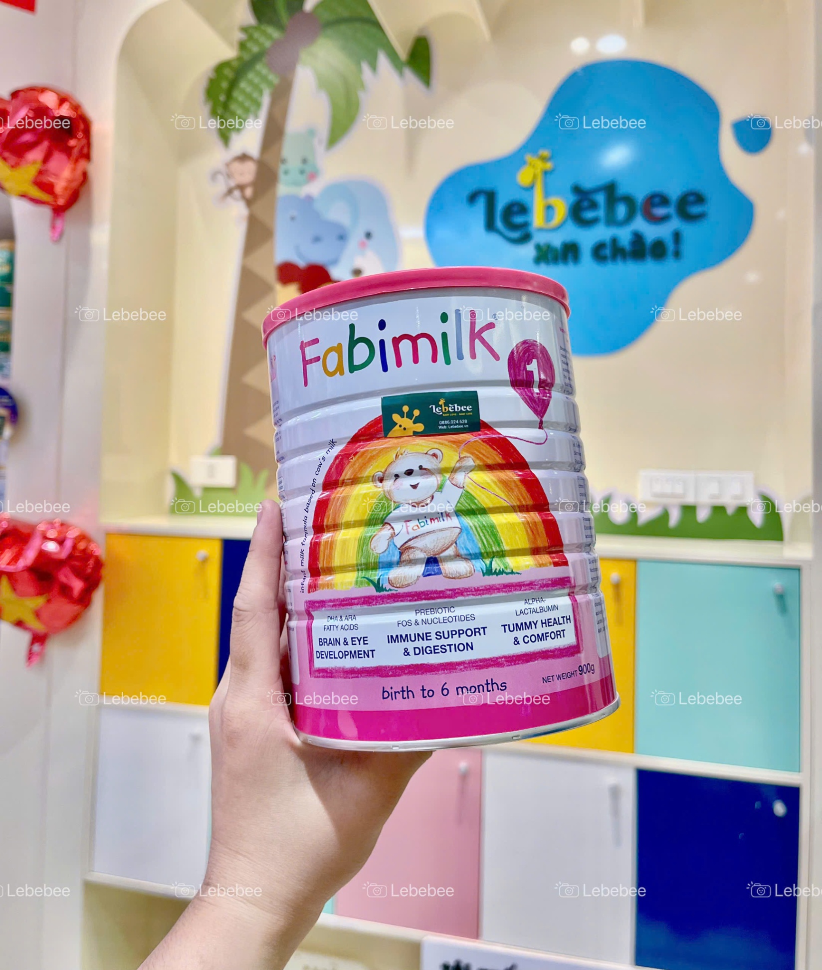 Sữa Fabimilk số 1 cho bé từ 0-6 tháng tuổi 900g