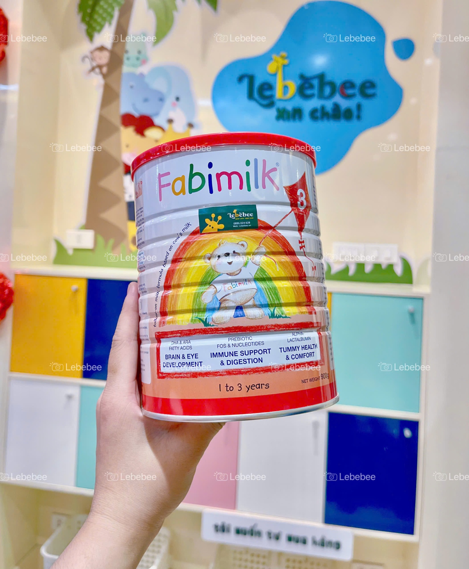 Sữa Fabimilk số 3 cho bé từ 12-36 tháng tuổi 900g