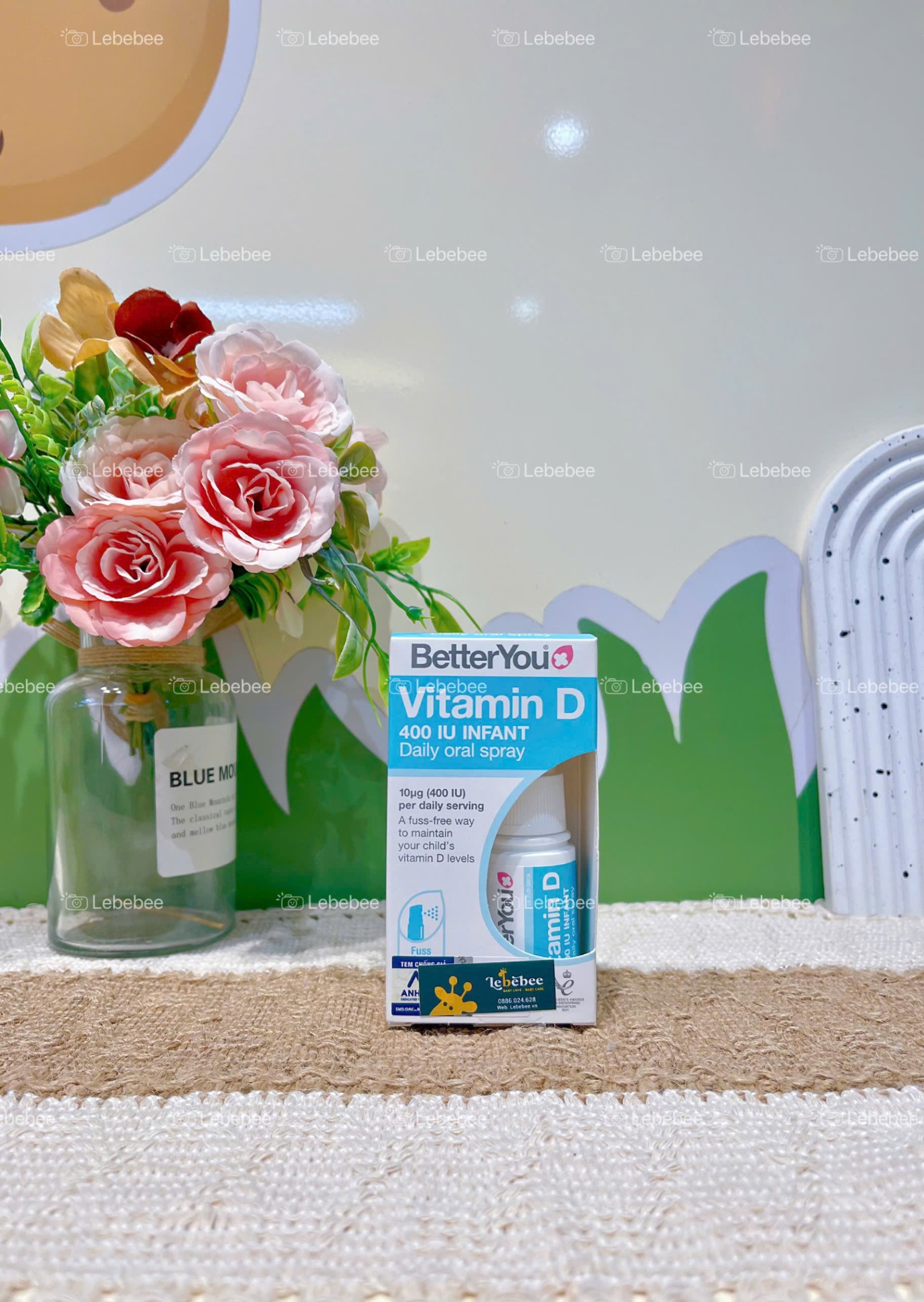 Vitamin D3 Better You dạng xịt - Dlux infant dành cho bé dưới 3 tuổi (400IU)-HNK