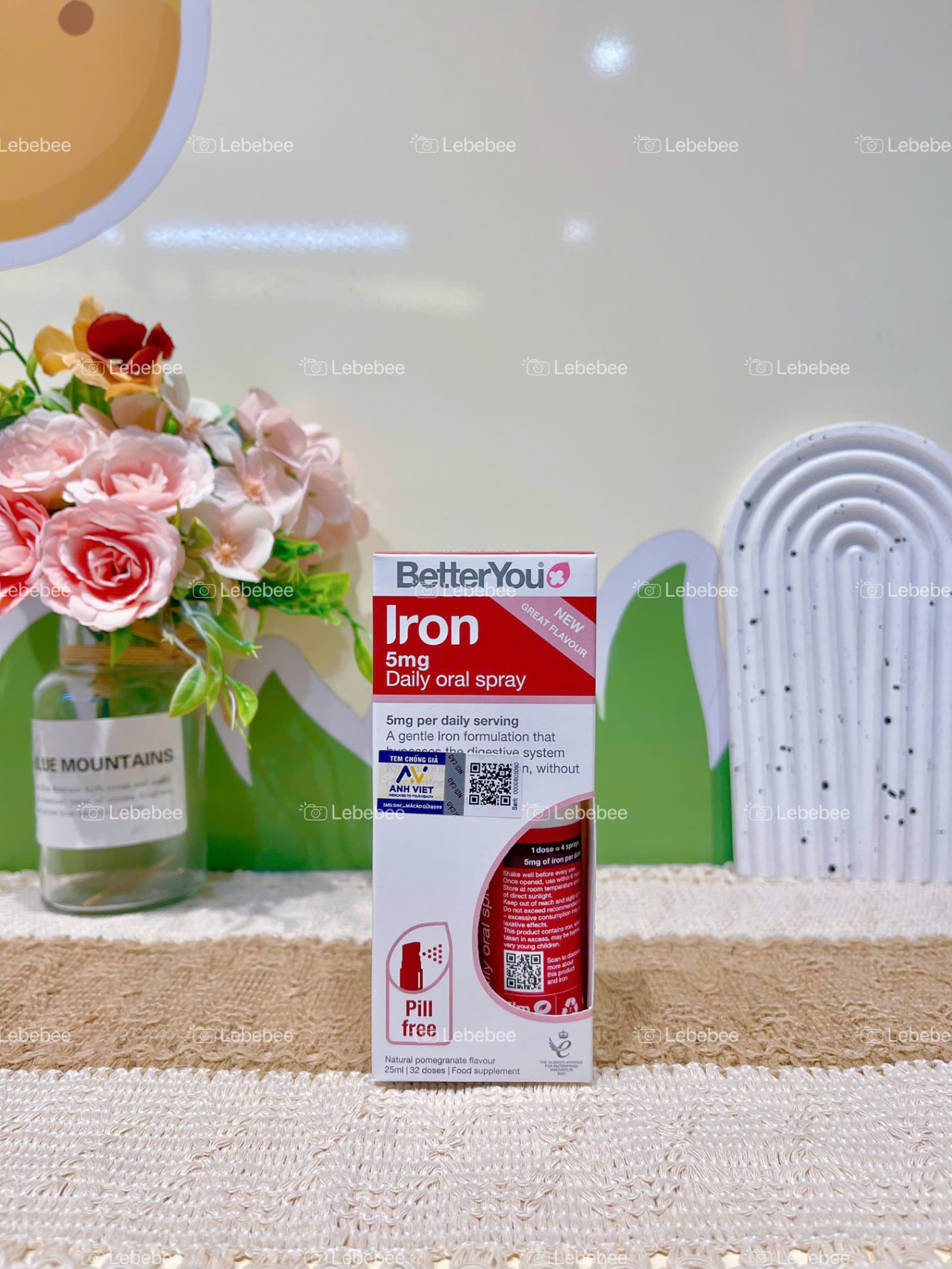 Sắt dạng xịt - Better You Iron Daily Oral Spray-HNK