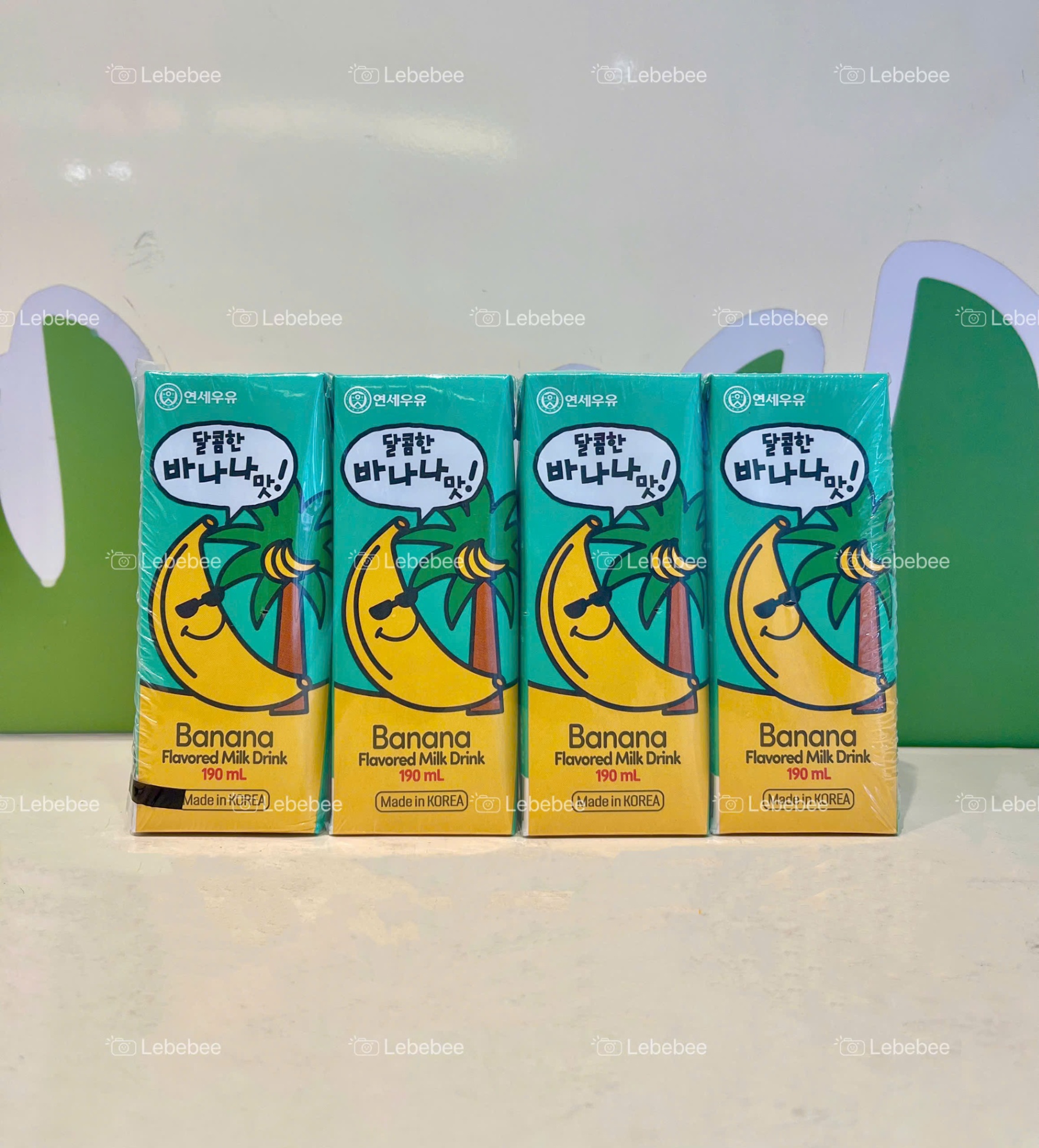 Sữa Yonsei Hàn Quốc hoa quả cho bé từ 1 tuổi - VỊ CHUỐI (hộp 190ml)