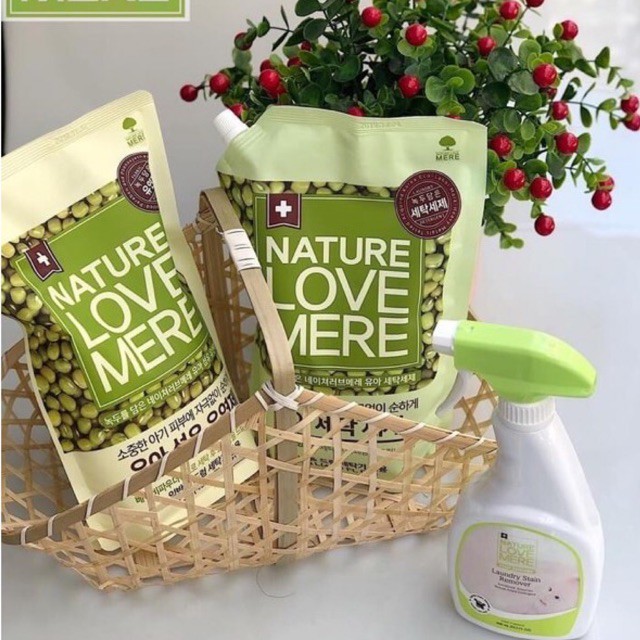 Nước giặt thuần chay Original Nature love mere ( túi 1300ml)