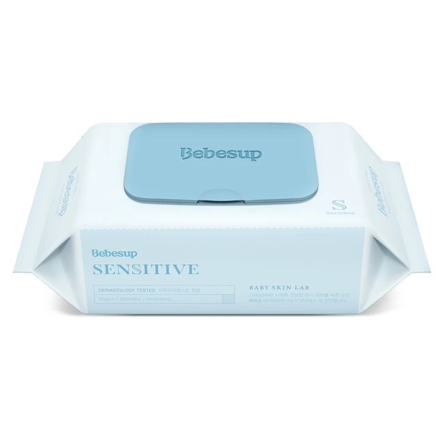 KHĂN ƯỚT BEBESUP Sensitive 20 tờ (xanh dương đậm)