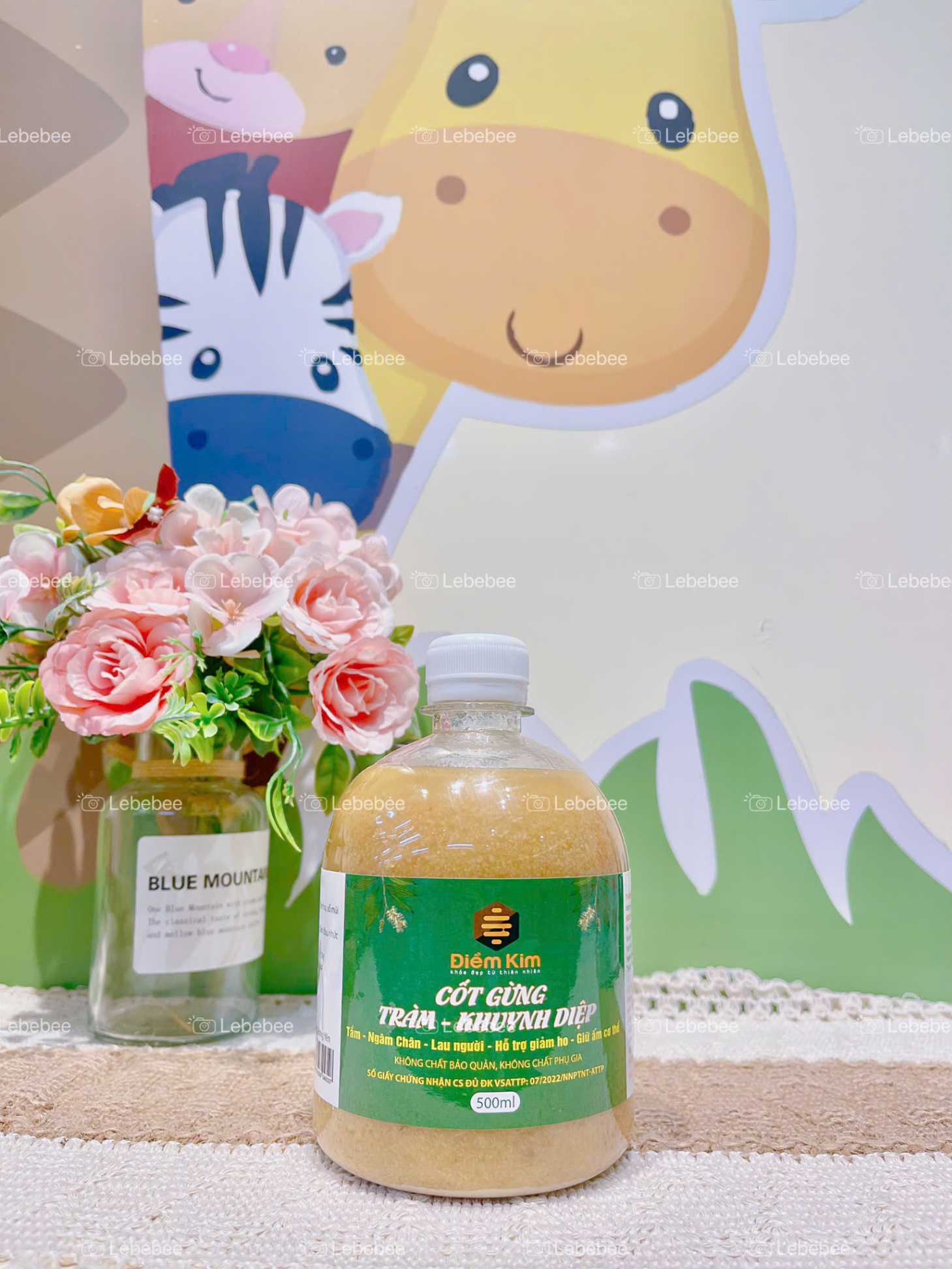 Cốt Gừng, Tràm, Khuynh Diệp Điềm Kim 500ml