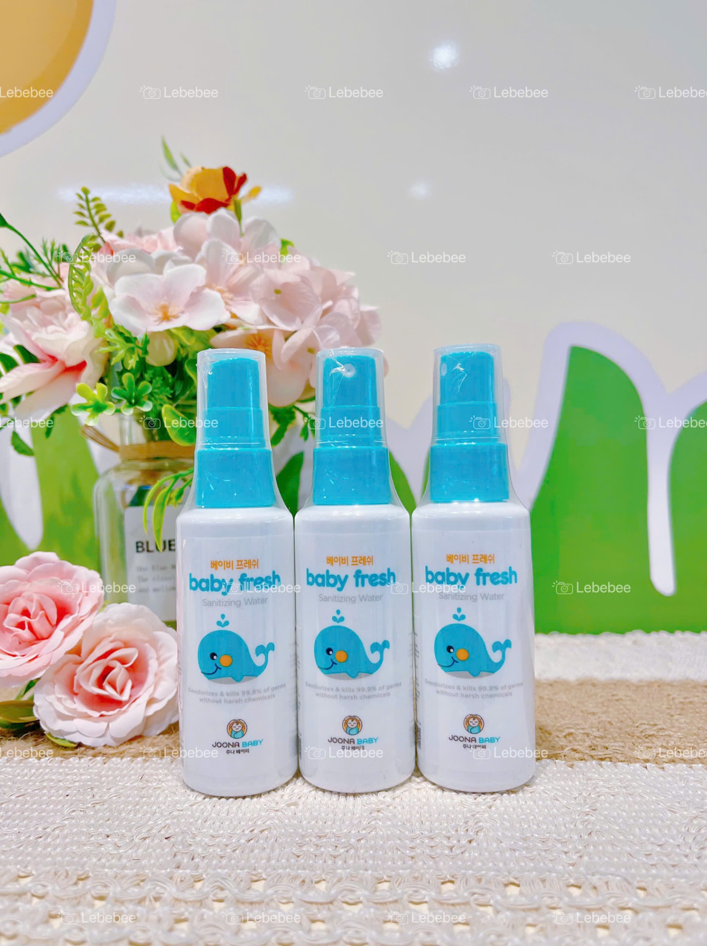 Xịt diệt khuẩn khử mùi Joona Baby Baby Fresh (60ml)