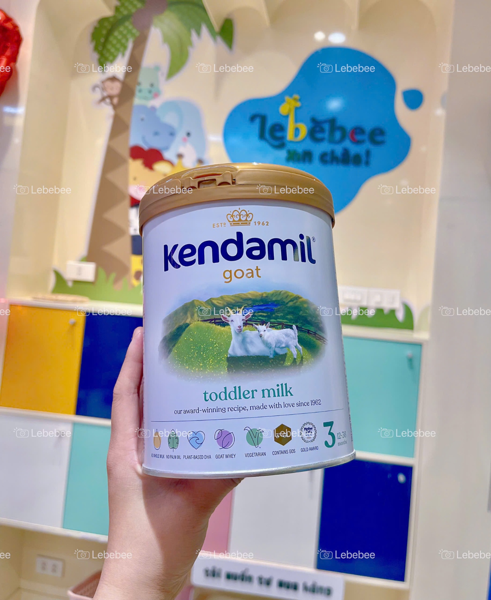 SỮA KENDAMIL DÊ ĐẠM A2 SỐ 3 (12-36 THÁNG)
