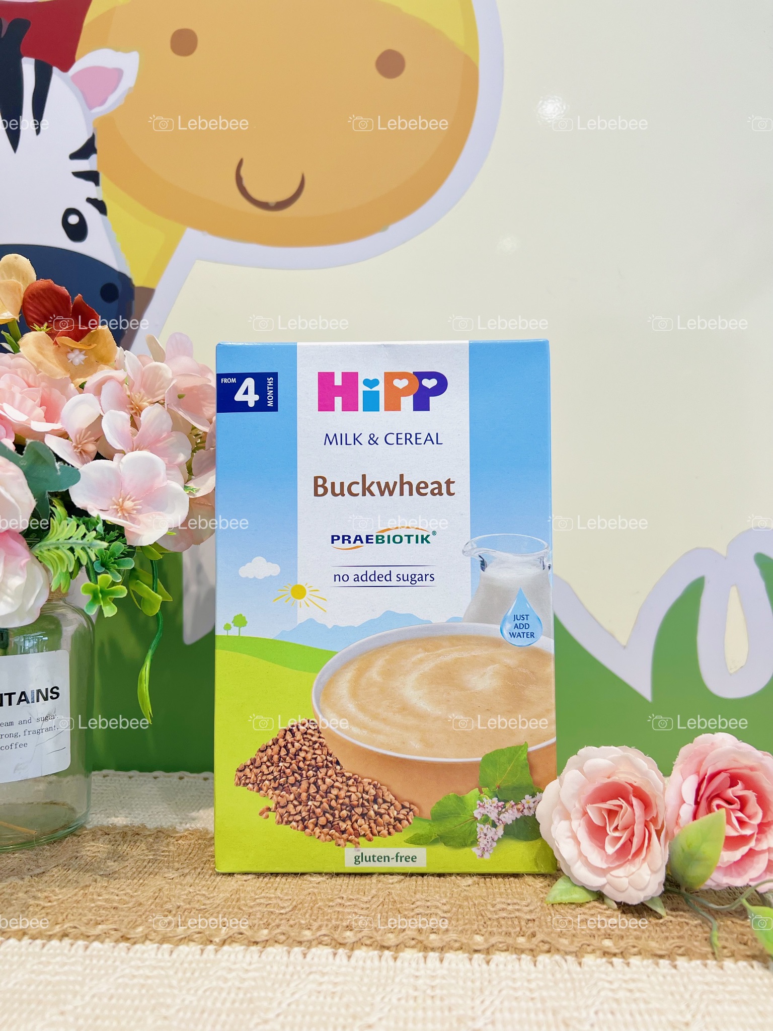 Bột ăn dặm Hipp Ngũ cốc kiều mạch cho bé từ 4m+ 250g