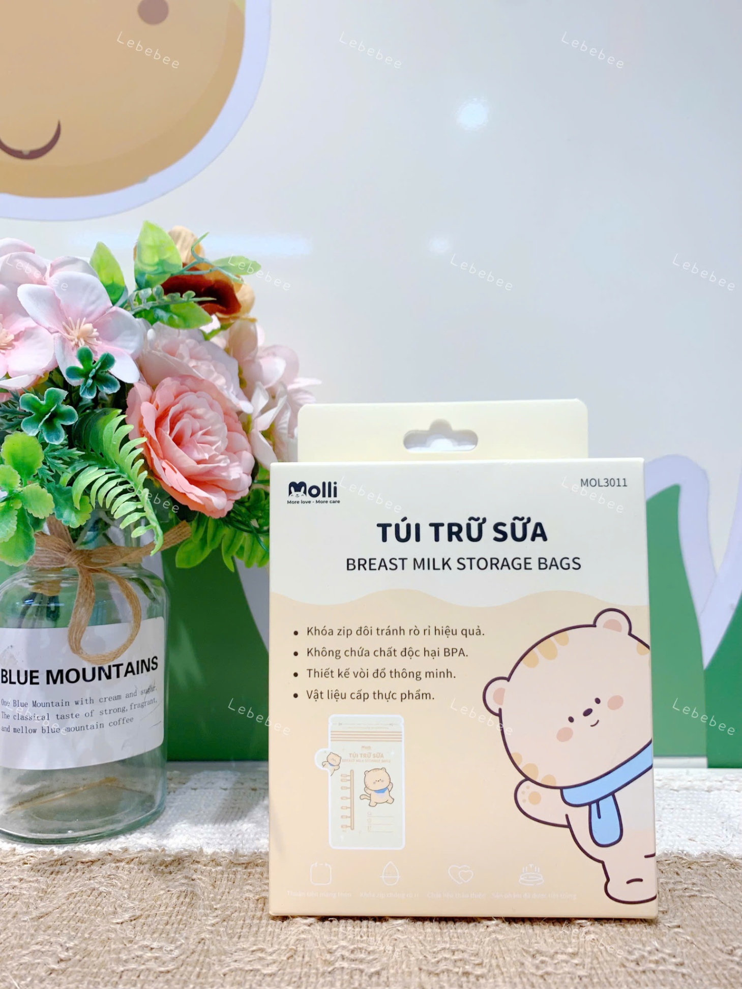 Molli - Túi trữ sữa 200ml