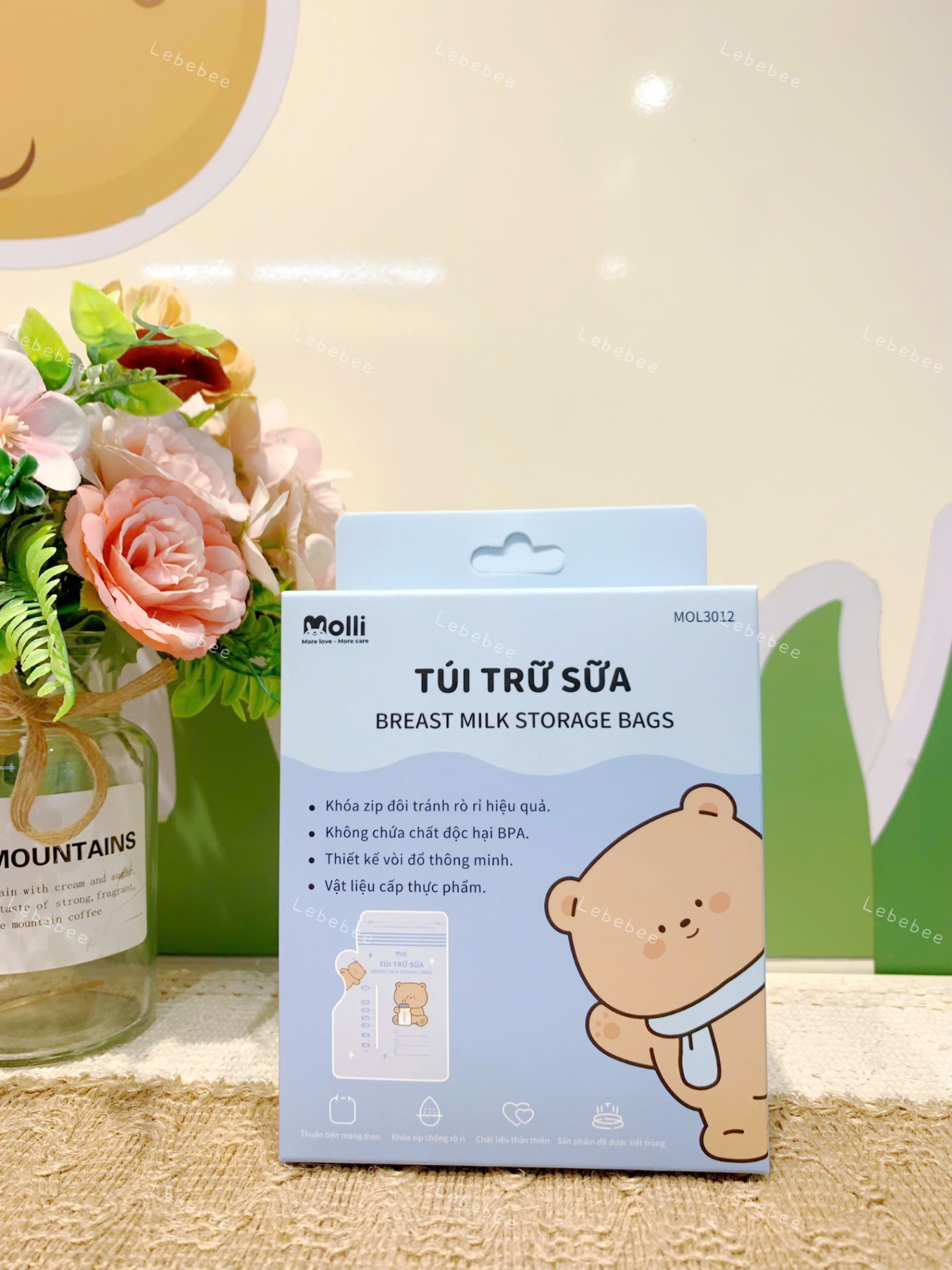 Molli - Túi trữ sữa 250ml