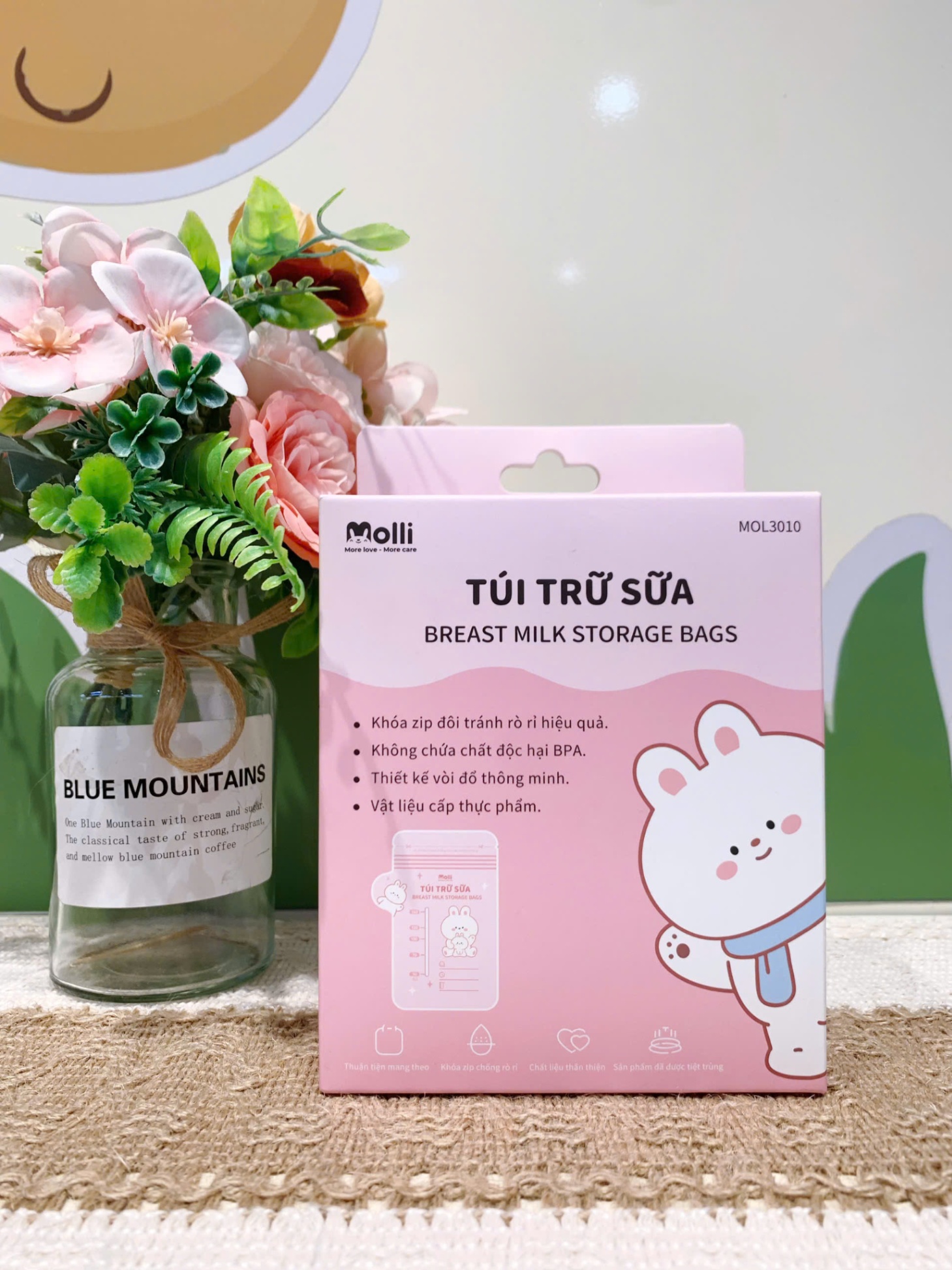 Molli - Túi trữ sữa 150ml