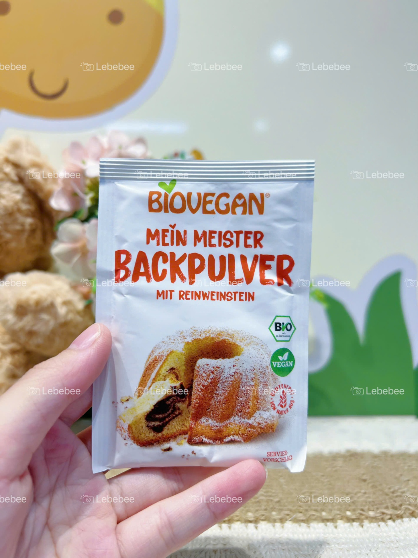 Bột nở hữu cơ cao cấp 17g