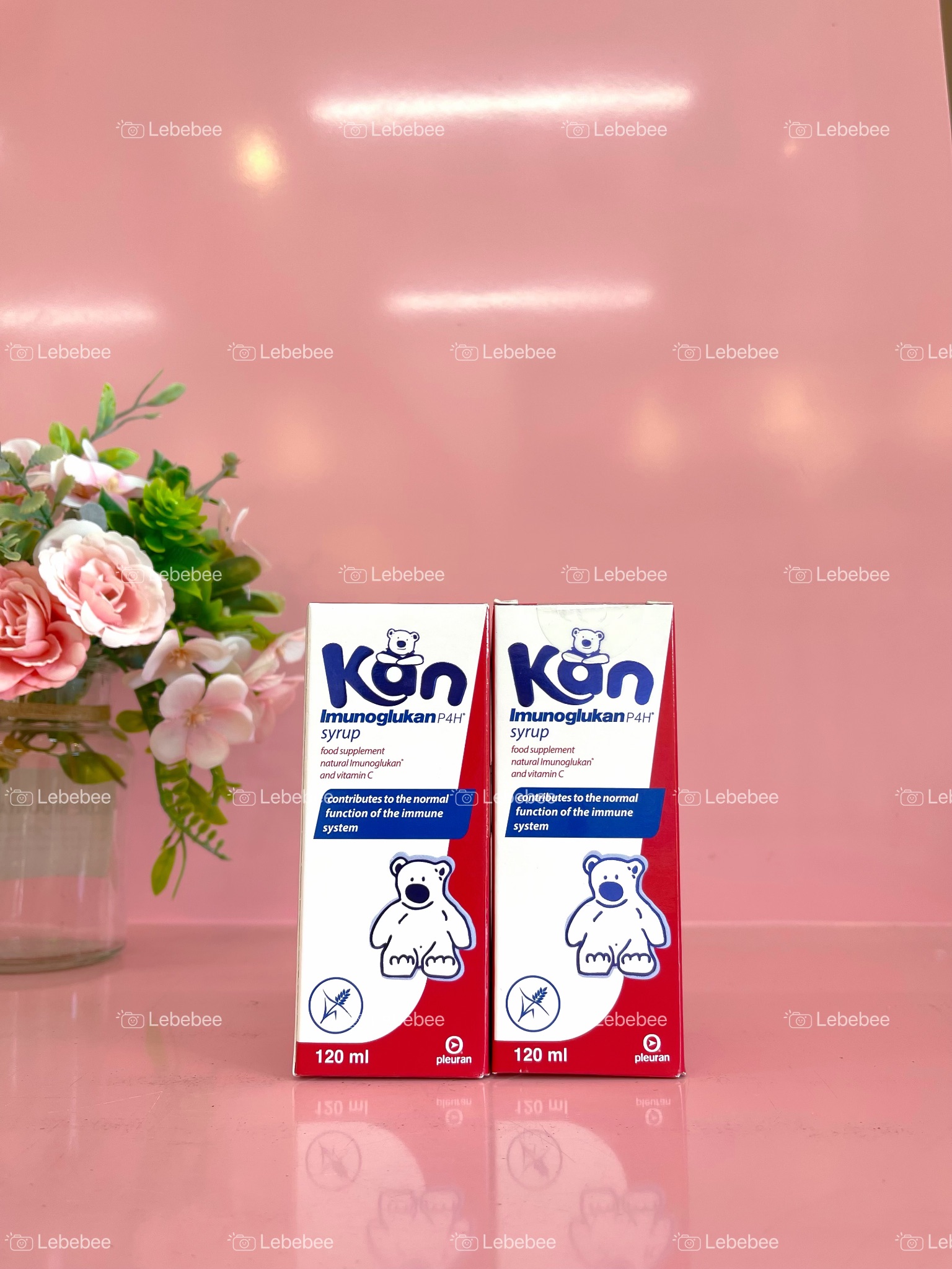 Siro KAN Imunoglukan P4H hỗ trợ tăng đề kháng cho bé từ 6 tháng (Chai 120ml)