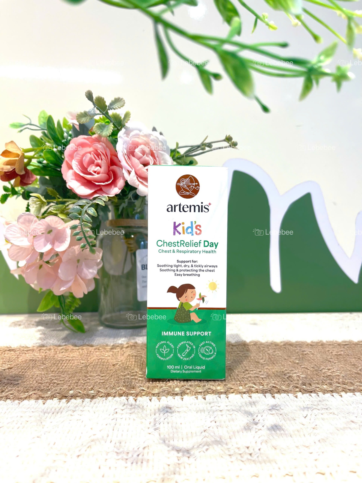 Siro Ho Ngày Artemis Chest Relief Day cho bé từ sơ sinh 100ml