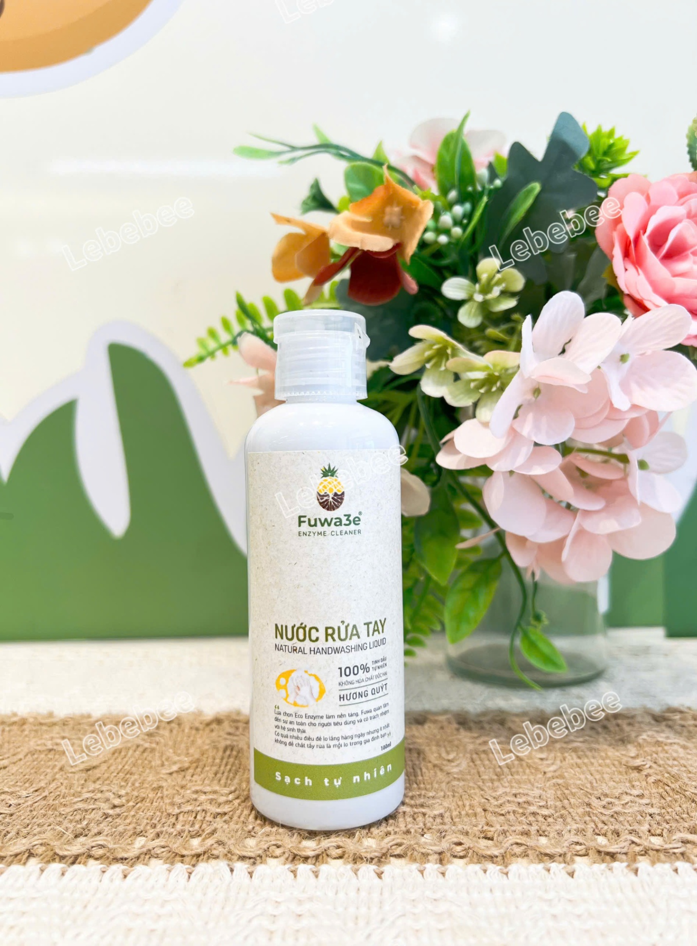 Nước rửa tay hương quýt FUWA3E 100ml