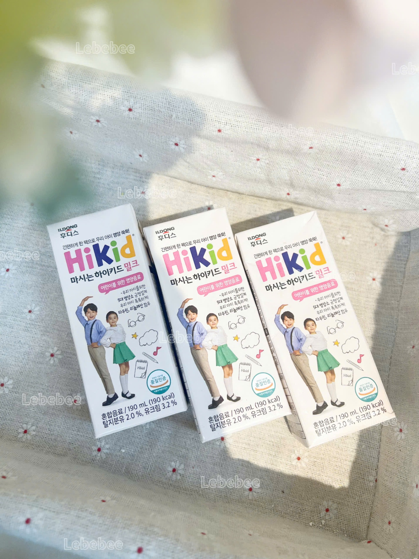 Sữa Hikid công thức pha sẵn (Hikid drink milk) cho bé từ 1 tuổi ̣̣( 1 THÙNG 24H * 190ml)