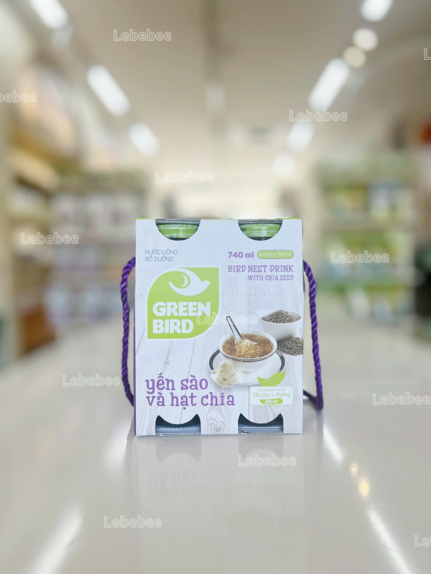 Yến Sào hạt chia lốc 4 - 185ml