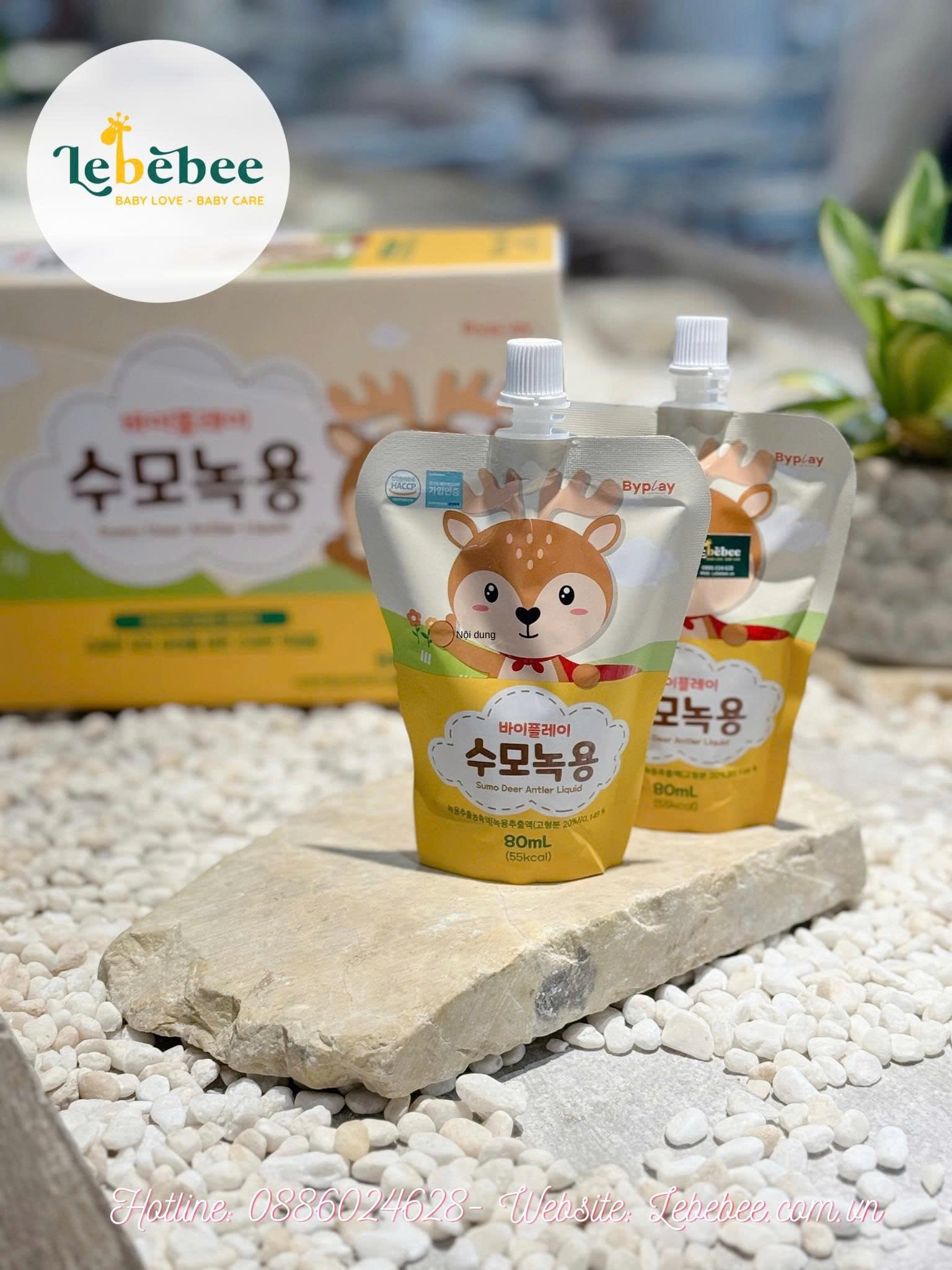 Gạc hươu non tăng cân Sumo Hàn Quốc cho bé từ 1Y ( gói 80ml )