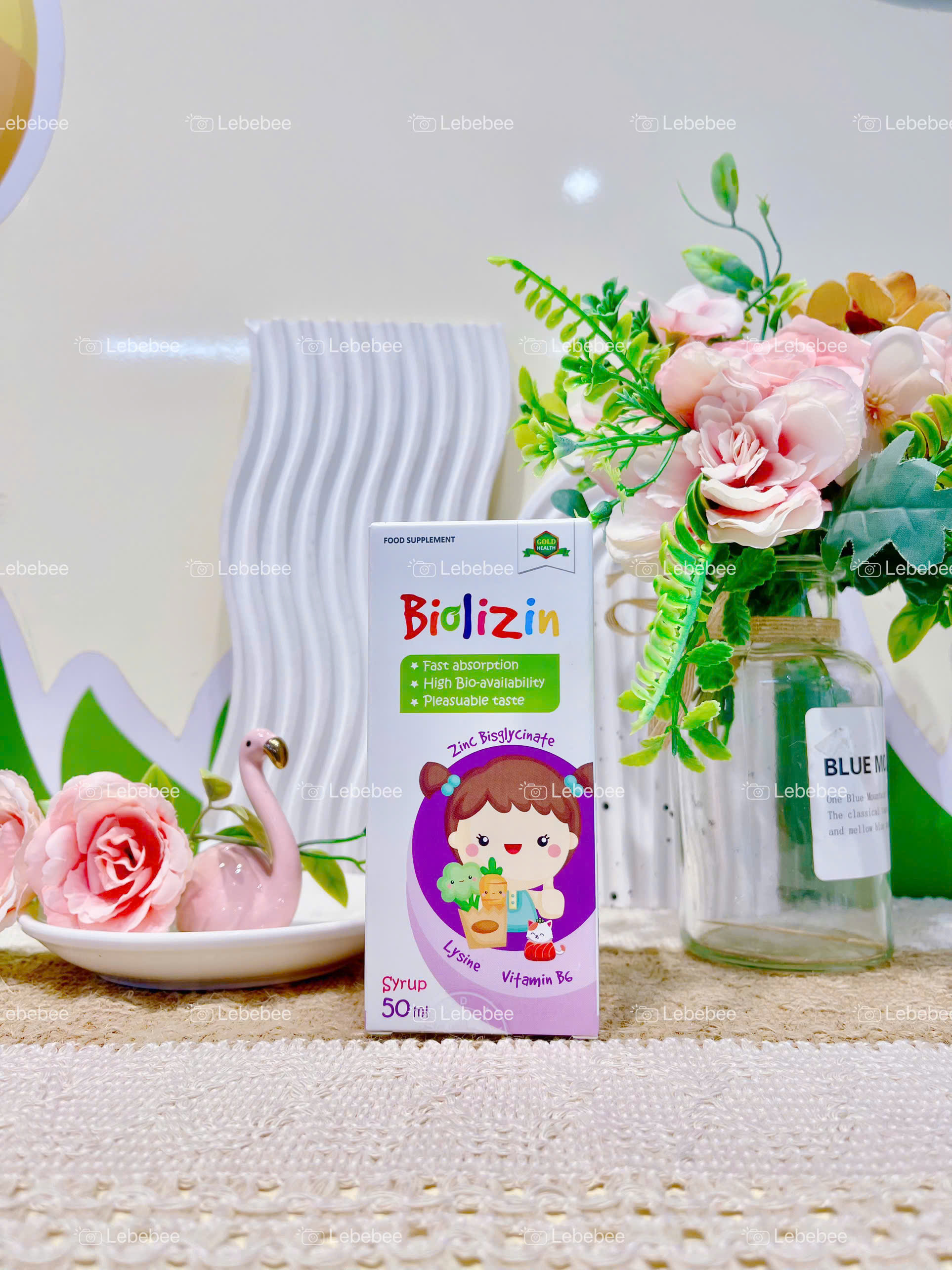 BIOLIZIN - Kẽm ăn ngon, tăng đề kháng cho bé 50ml