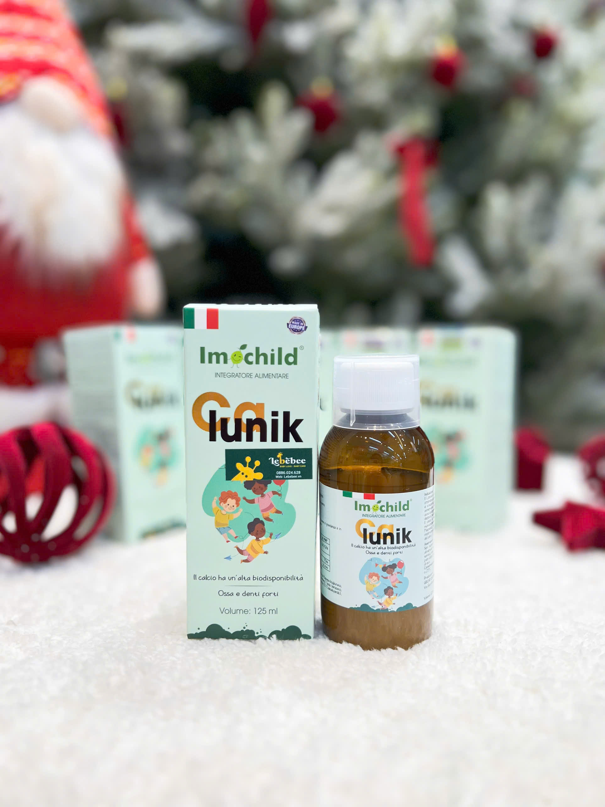 Canxi Imochild cho bé từ 1 tuổi - Imochild Calunik (125ml)