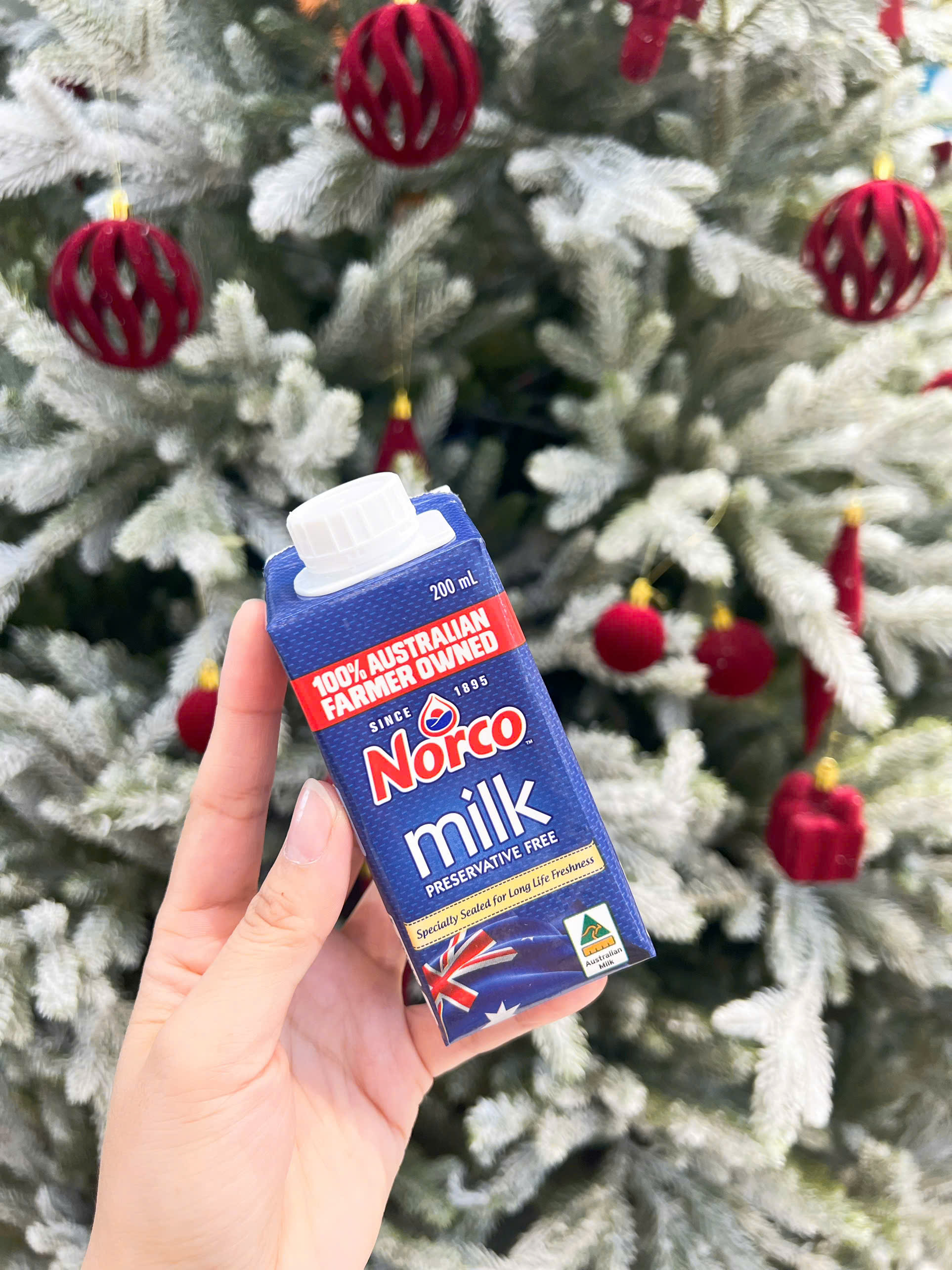 Norco Milk 200ml - sữa tiệt trùng nguyên kem Cream cho bé từ 1 tuổi ( 1 hộp Norco Full Cream UHT)