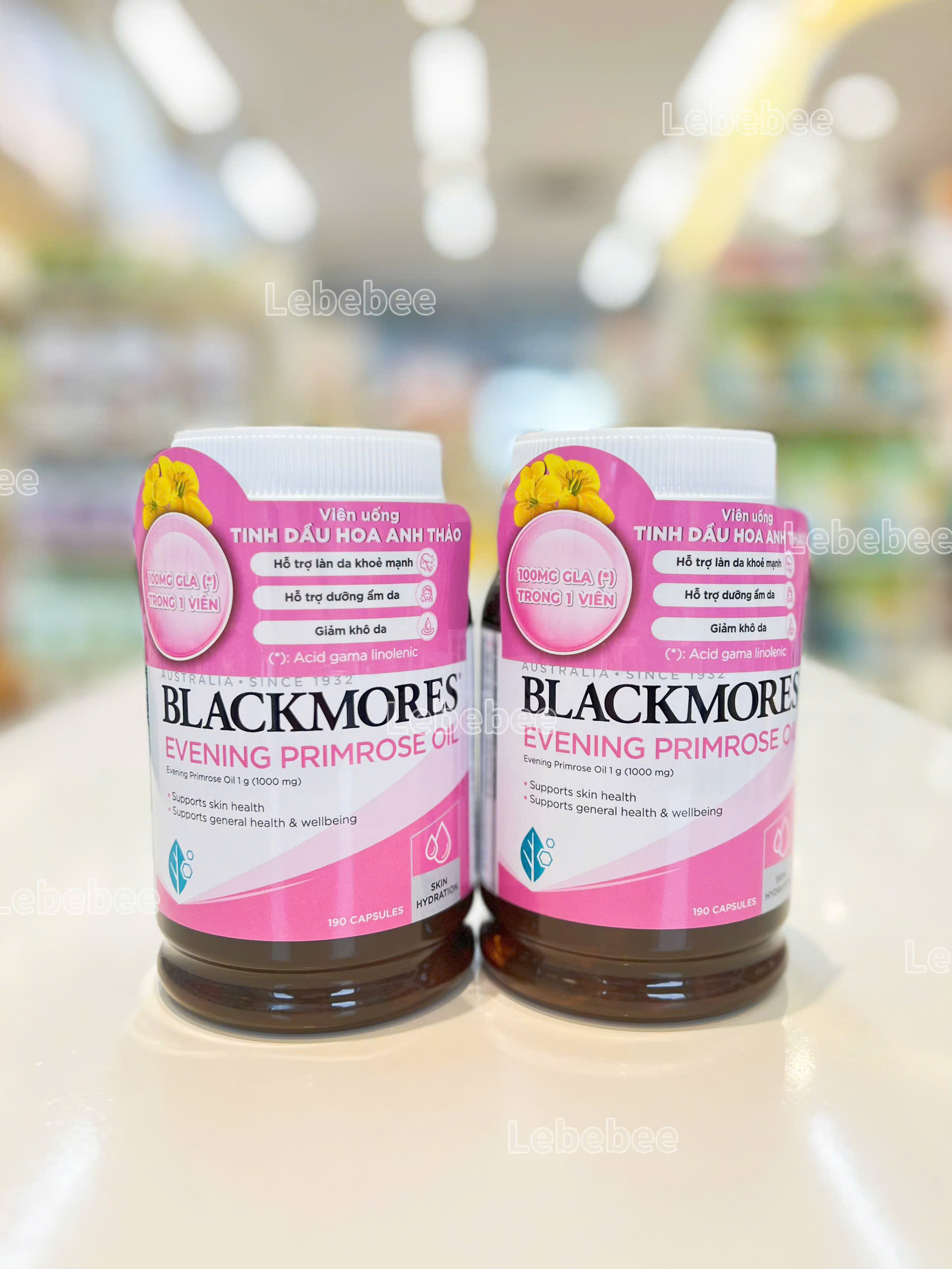 Tinh dầu hoa anh thảo Blackmores 190 viên của Úc-nhập khẩu