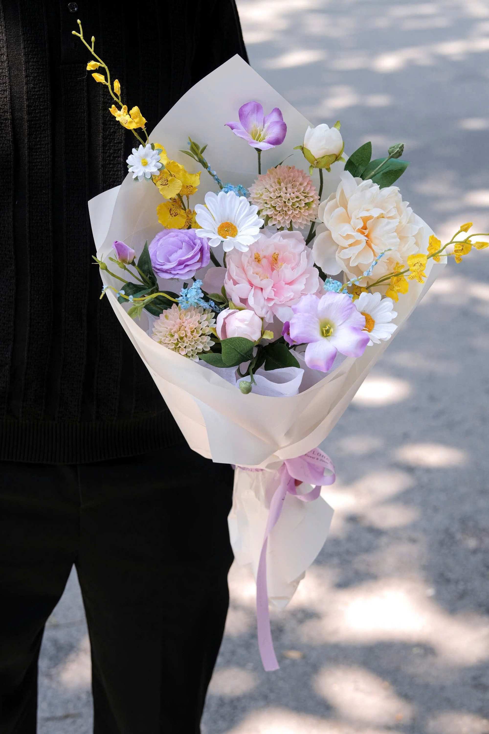 Bó hoa đẹp 20 11 gửi gắm lời chúc