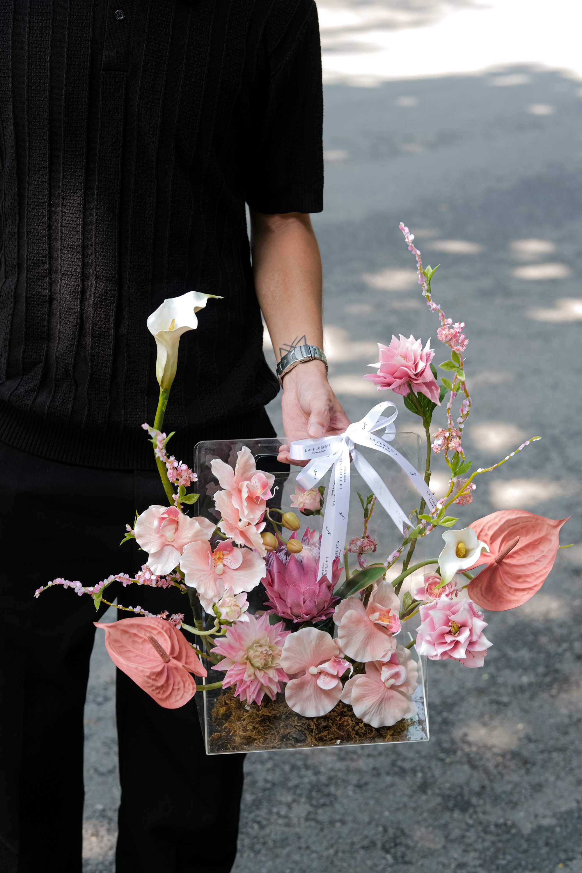 Giỏ hoa chúc mừng ngày 20 11