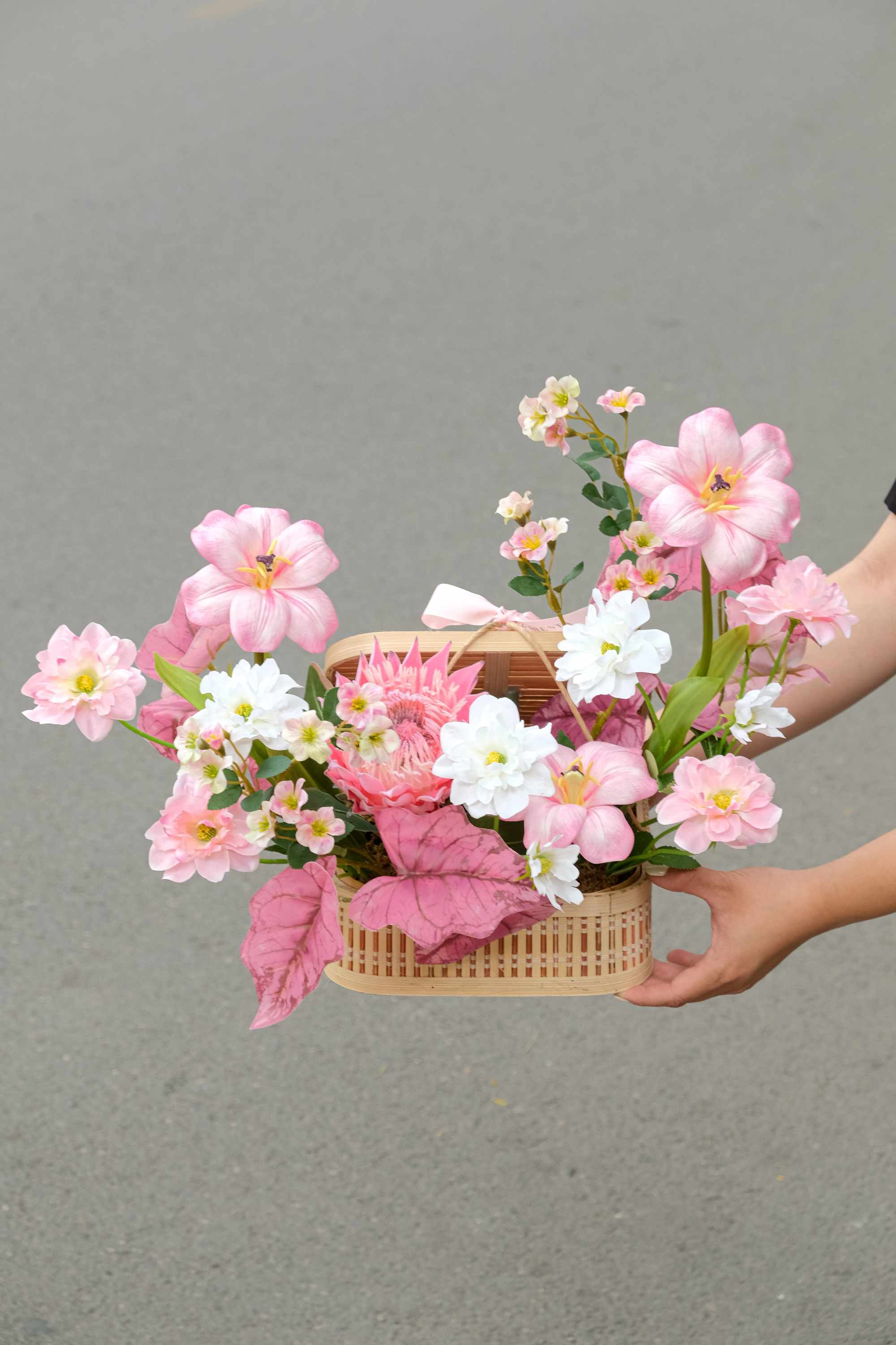 Lẵng hoa tặng sinh nhật người thân