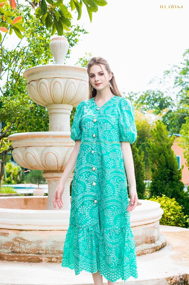 BL4 - ĐẦM ADELINA DRESS 1-9107AR