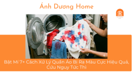 Bật Mí 7+ Cách Xử Lý Quần Áo Bị Ra Màu Cực Hiệu Quả, Cứu Nguy Tức Thì