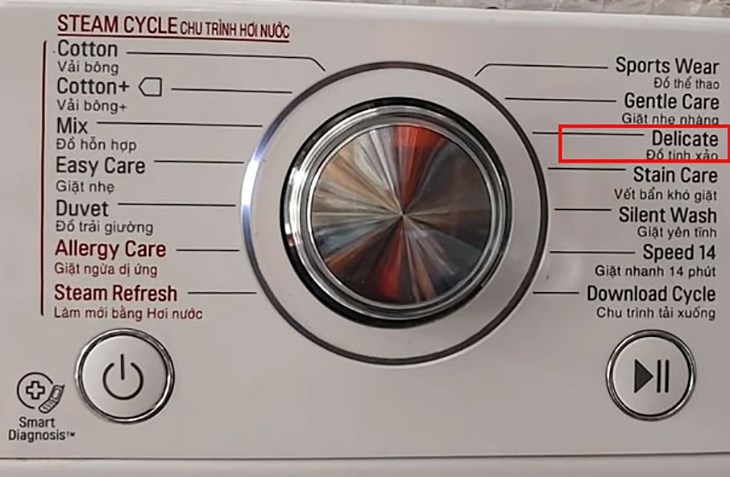 che-do-Delicate-tren-may-giat