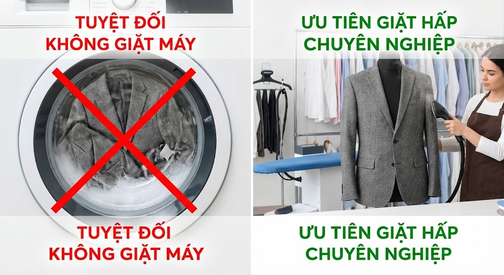 khong-su=dung-may-giaty-de-giat-ao-vest