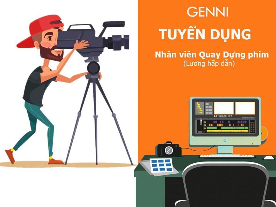 TUYỂN DỤNG QUAY DỰNG VIDEO