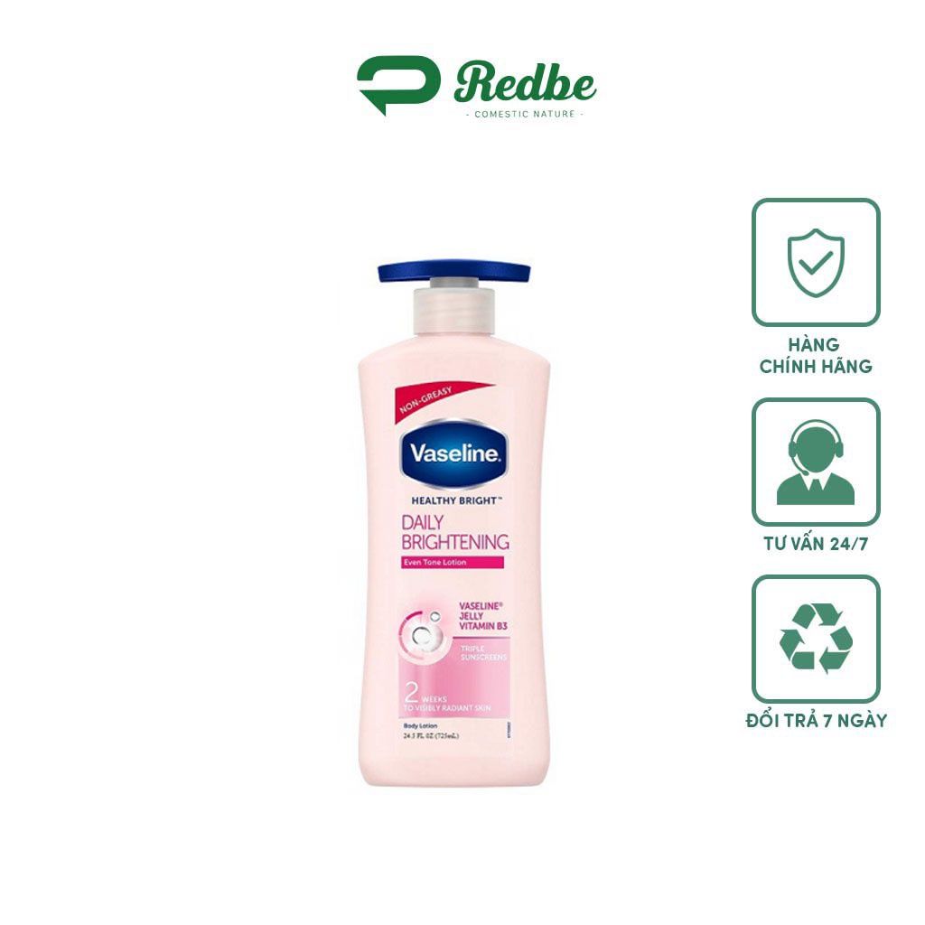 DƯỠNG THỂ VASELINE 725ml NẮP XANH