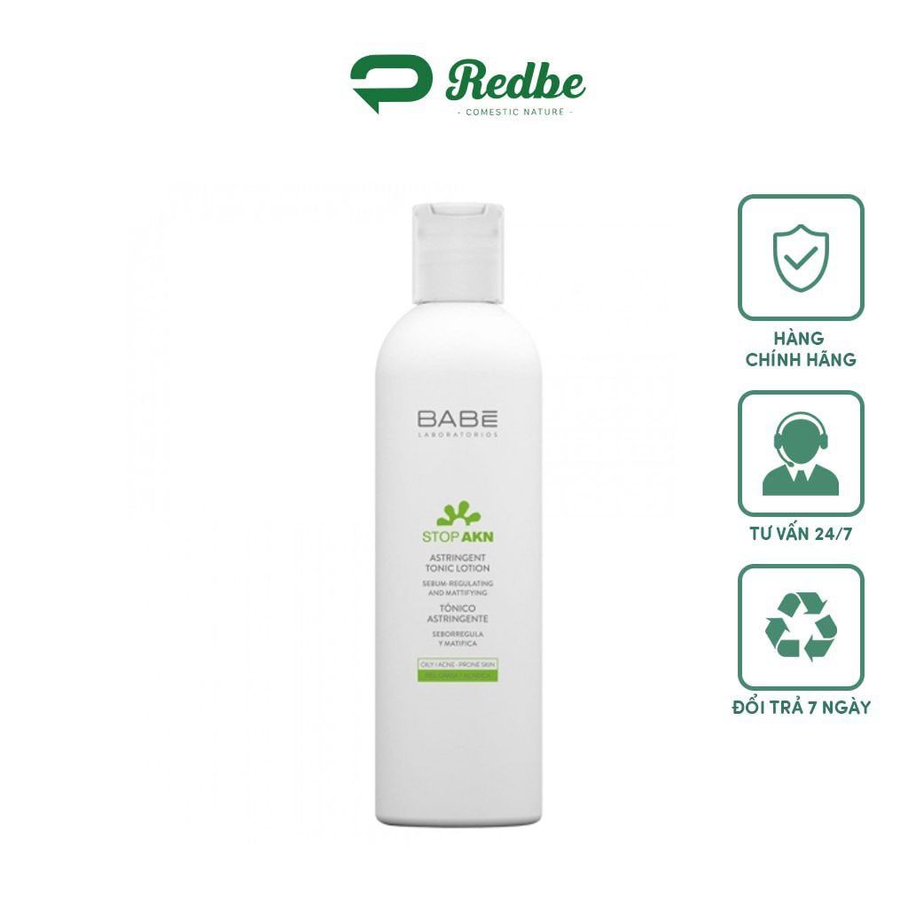 Nước Cân Bằng Toner BaBe Cho Da Dầu Mụn 250ml